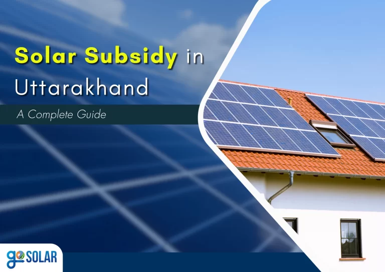 Solar Subsidy in Uttarakhand 2025