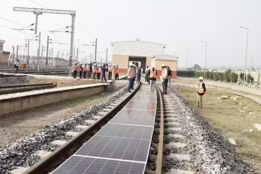 NCRTC Launches India's First Solar on Track System